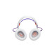 JBL Quantum 650, Over-Ear Dual Wireless Gaming Headset (Λευκό)