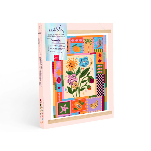 Petite Epicerie Σετ Ζωγραφικής με Διαμάντια - Cosmo Sun