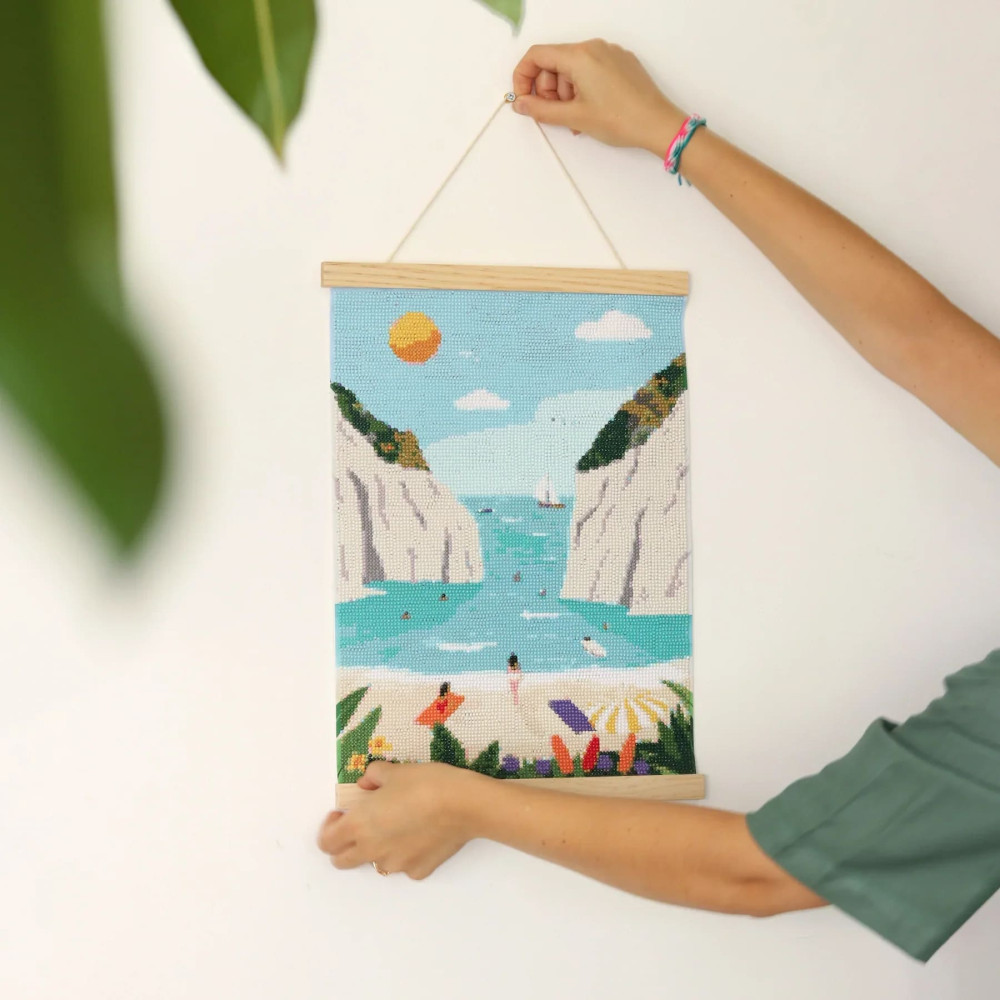 Petite Epicerie Σετ Ζωγραφικής με Διαμάντια - Stiniva Beach par Maja Tomljanovic