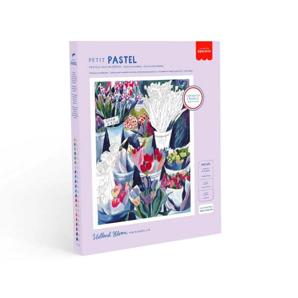 Petit Epicerie Σετ Ζωγραφικής με Παστέλ Αρίθμηση - Holland Bloom