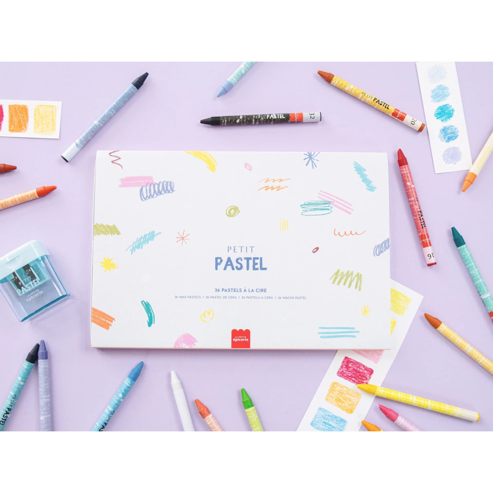 Petit Epicerie Σετ Ζωγραφικής με Παστέλ Αρίθμηση - Seoul