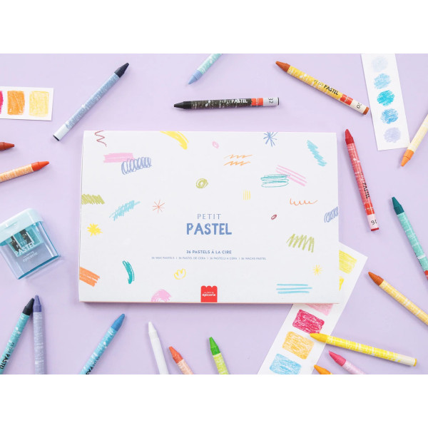 Petit Epicerie Σετ Ζωγραφικής με Παστέλ Αρίθμηση - Seoul