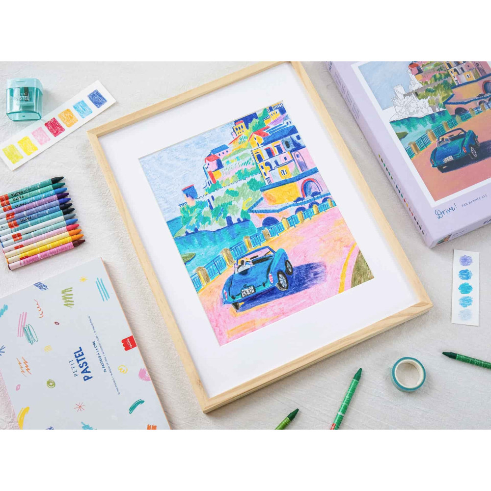 Petit Epicerie Σετ Ζωγραφικής με Παστέλ Αρίθμηση - Drive