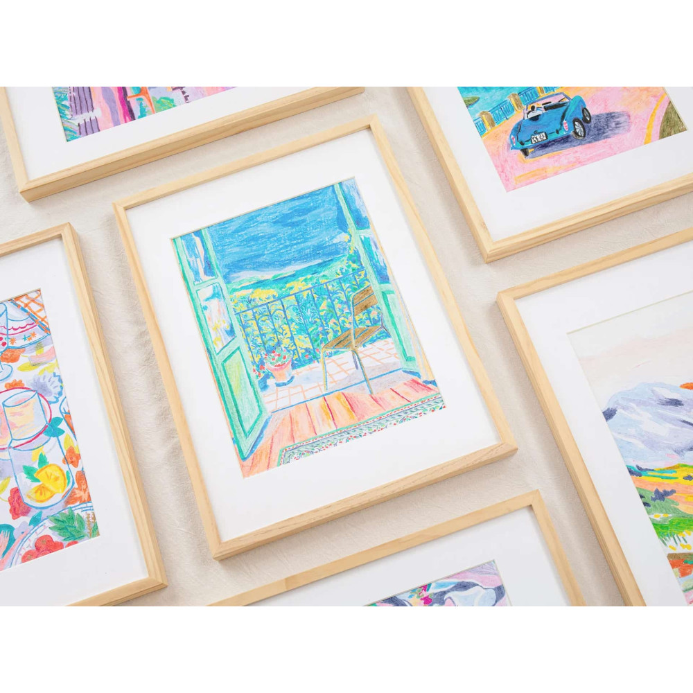 Petit Epicerie Σετ Ζωγραφικής με Παστέλ Αρίθμηση - La mer Pour Horizon