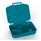 Lekkabox Classic Φαγητοδοχείο Tritan με 4 χωρίσματα (Petrol)