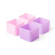 Lekkabox Bento Cups Θήκες Σιλικόνης 4 τμχ (Rosa)