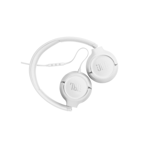 JBL Tune 530C, On-Ear Wired Headphones, USB-C, Hi-Res (Λευκό)