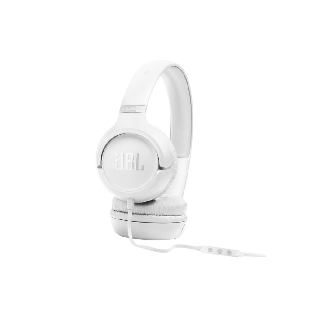 JBL Tune 530C, On-Ear Wired Headphones, USB-C, Hi-Res (Λευκό)