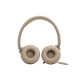 JBL Tune 530C, On-Ear Wired Headphones, USB-C, Hi-Res (Beige)