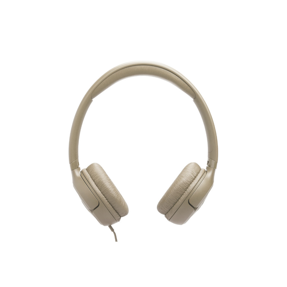 JBL Tune 530, On-Ear Universal Headphones, 1-button mic/rem (Beige)