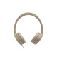 JBL Tune 530, On-Ear Universal Headphones, 1-button mic/rem (Beige)