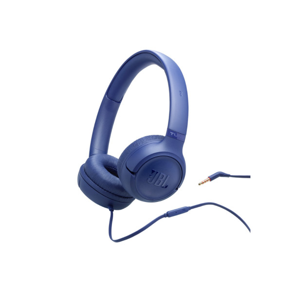 JBL Tune 530, On-Ear Universal Headphones, 1-button mic/rem (Μπλε)