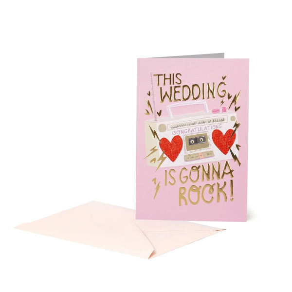 Legami Ευχετήρια Κάρτα - Large - Wedding - Rock Wedding (11,5 x 17 cm)