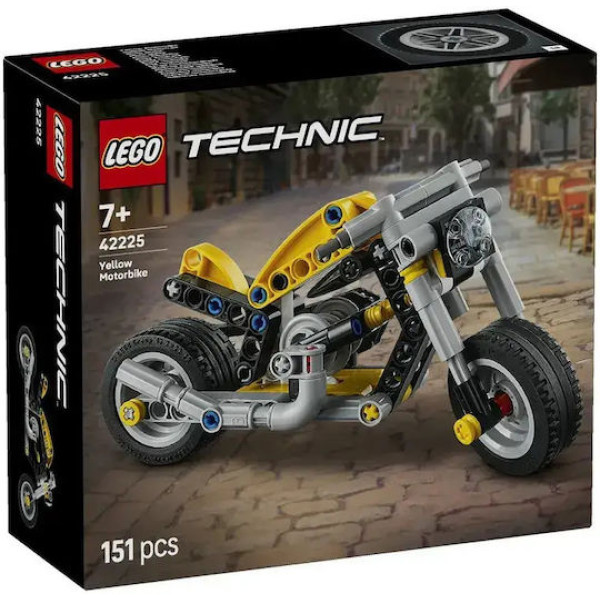 LEGO Technic Yellow Motorcycle (42225)