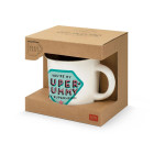 Legami Κούπα "Super Mummy " Porcelain Mug - Cup-Puccino 350 ml (Λευκό)