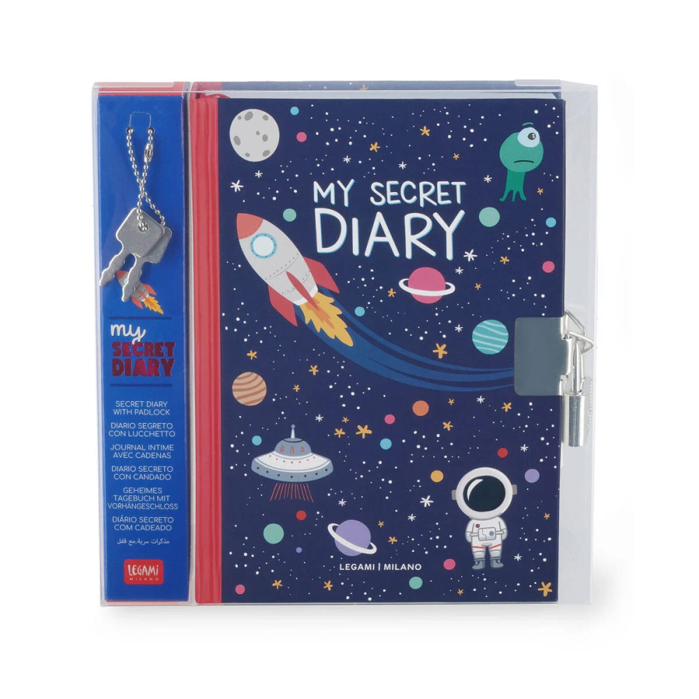 Legami Μυστικό Ημερολόγιο με Λουκέτο - Space - My Secret Diary