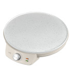 LiFE TERRAZZO Warm Grey Series - Κρεπιέρα με πλάκα κεραμικής επίστρωσης, 1200W