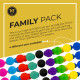 TOSSIT Game Family Pack (Red-Cyan-Blue-Yellow)