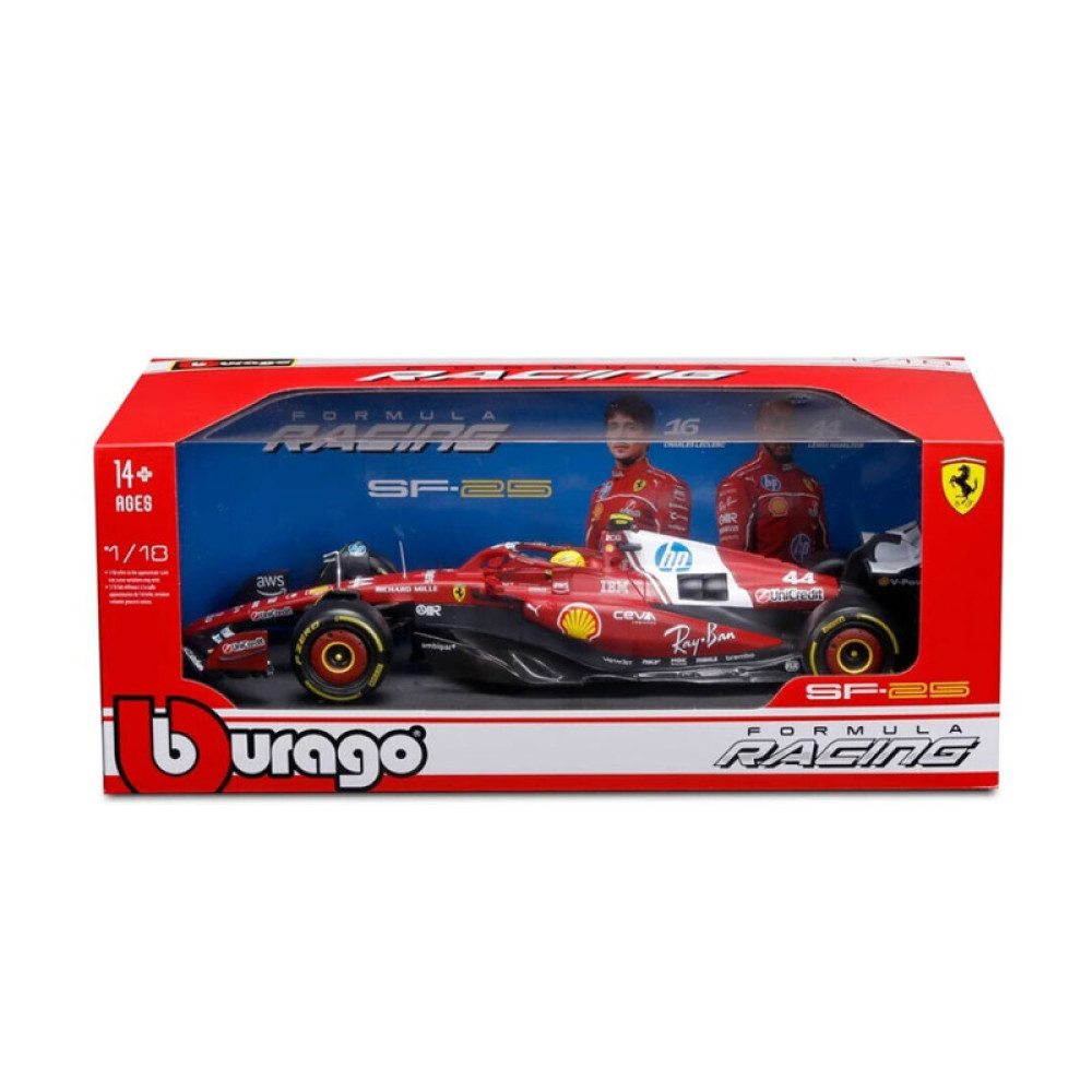 Bburago Ferrari SF-25 #44 Lewis Hamilton 1/18