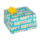 Χαρτί Περιτυλίγματος - Happy Birthday (200 x 70 cm)