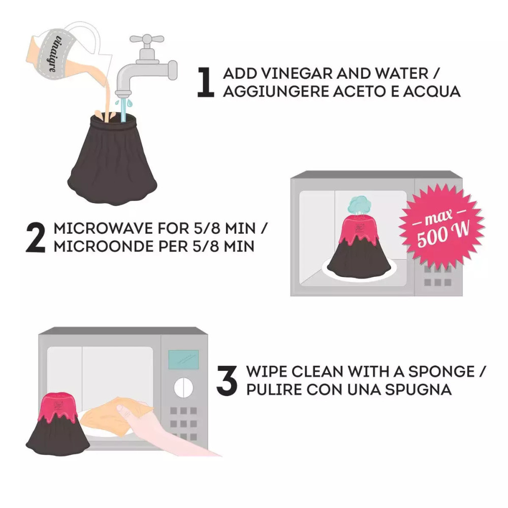 Legami Volcano Καθαριστικό - Microwave Cleaner