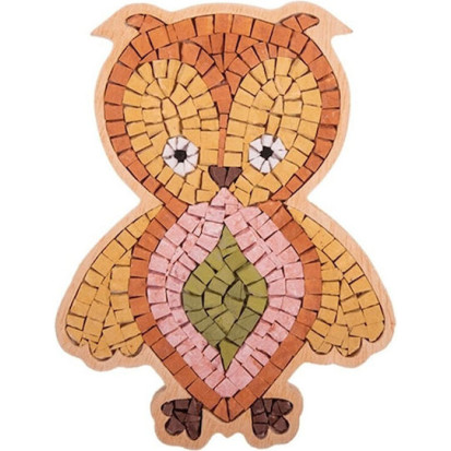 Mosaic Box Ψηφιδωτό Κουκουβάγια