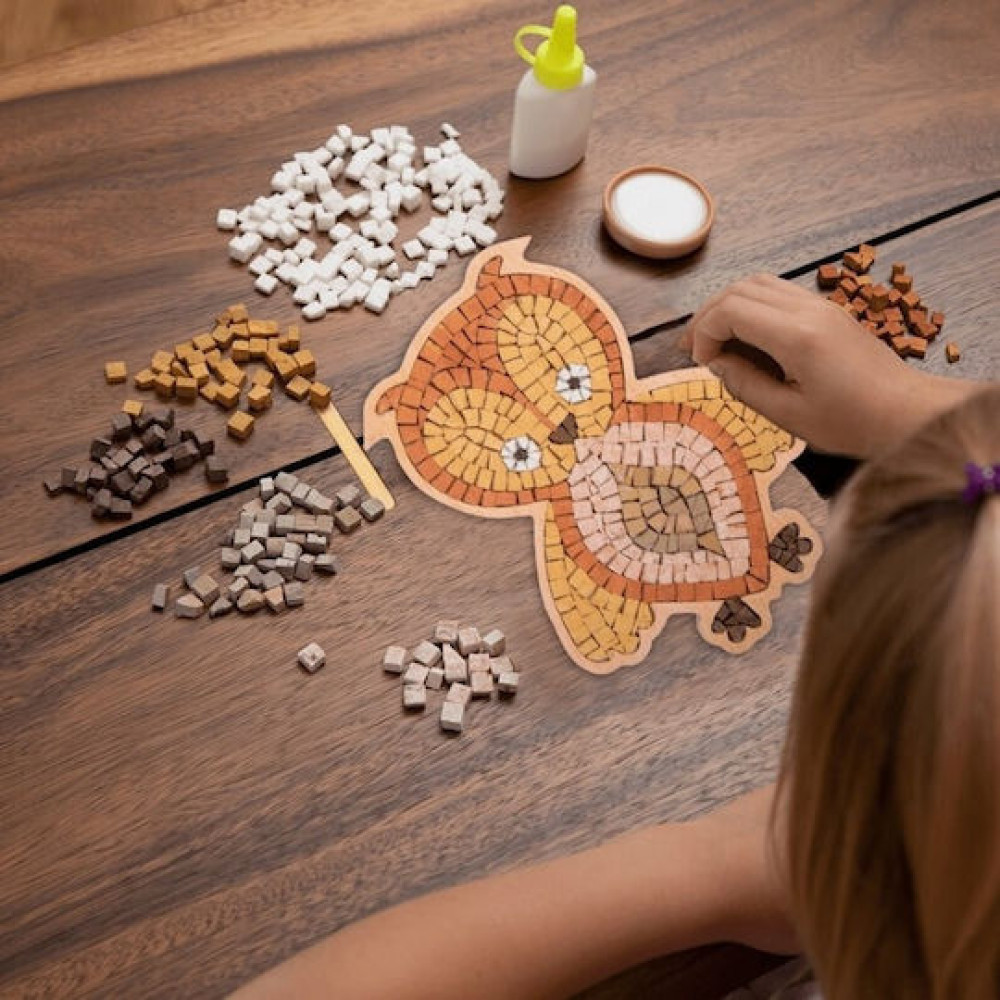 Mosaic Box Ψηφιδωτό Κουκουβάγια