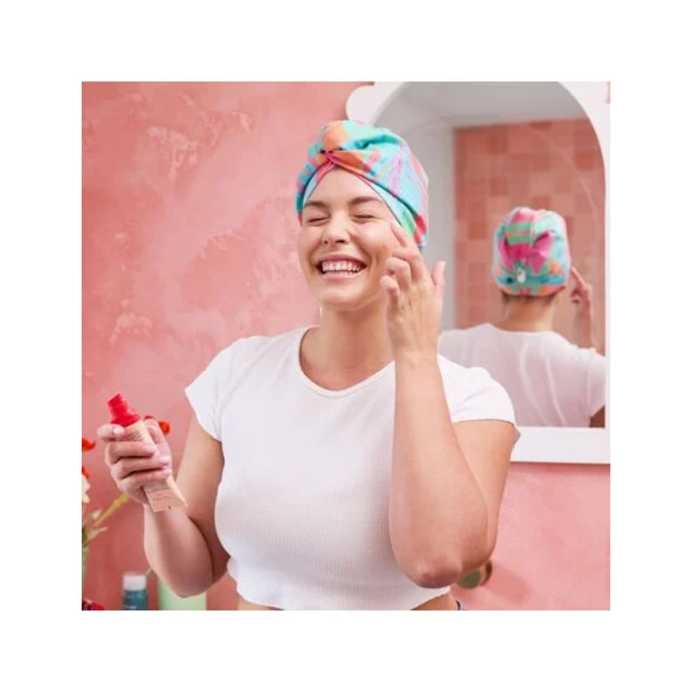 Dock & Bay Πετσέτα Μαλλιών με ελαφριά πικέ ύφανση 63x26cm - Hot Tropics