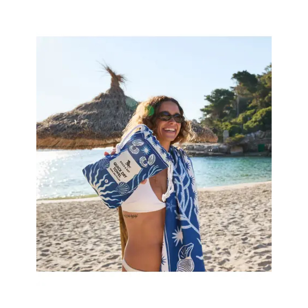 Dock & Bay Πετσέτα Θαλάσσης Μικροΐνών 200 x 90 cm - Ocean Treasure