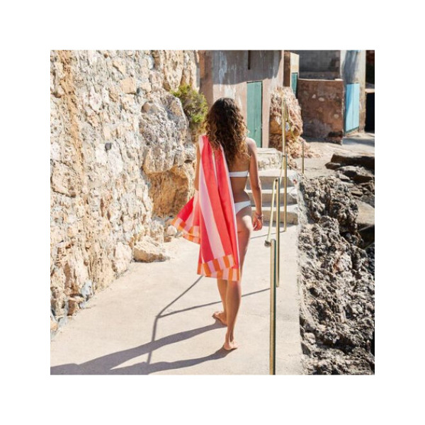 Dock & Bay Cabana Πετσέτα Θαλάσσης Μικροΐνών 160 x 90 cm - Raspberry