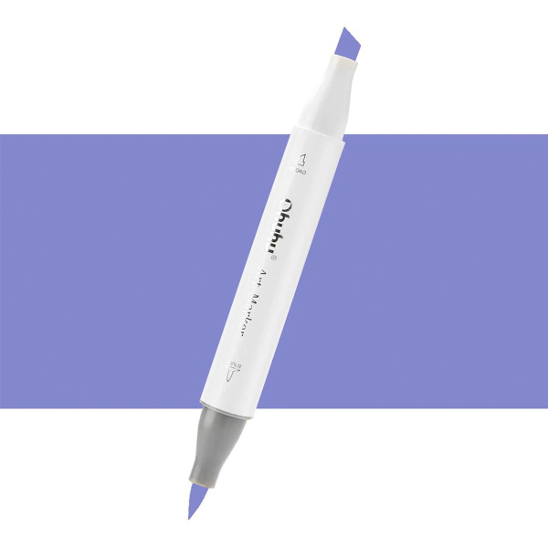 Ohuhu Honolulu Μαρκαδόρος Αλκοόλης Brush & Chisel V370/BV28 - Bluebonnet