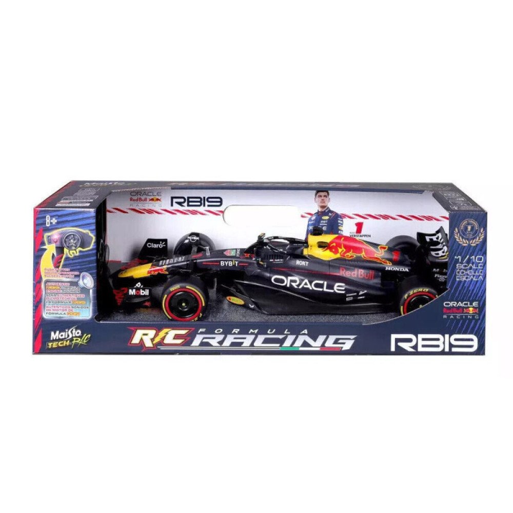 Maisto Tech RC Oracle Red Bull Formula 1 RB19 (2023) #1 Max Verstappen 2.4GHZ 1/24