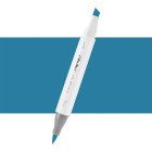 Ohuhu Honolulu Μαρκαδόρος Αλκοόλης Brush & Chisel B290/BV415 - Antwerp Blue