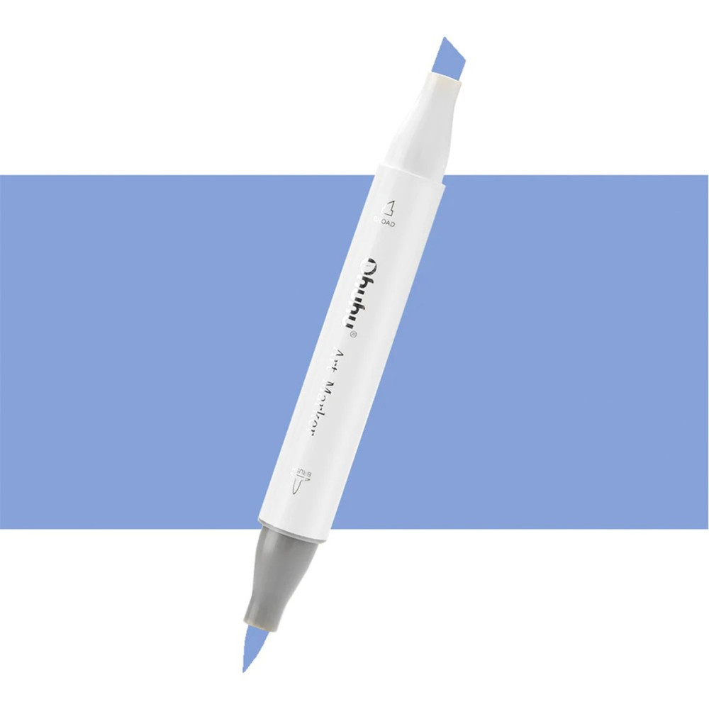 Ohuhu Honolulu Μαρκαδόρος Αλκοόλης Brush & Chisel B350/BV08 - Havelock Blue