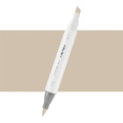 Ohuhu Honolulu Μαρκαδόρος Αλκοόλης Brush & Chisel YG080/E19 - Dried Sage