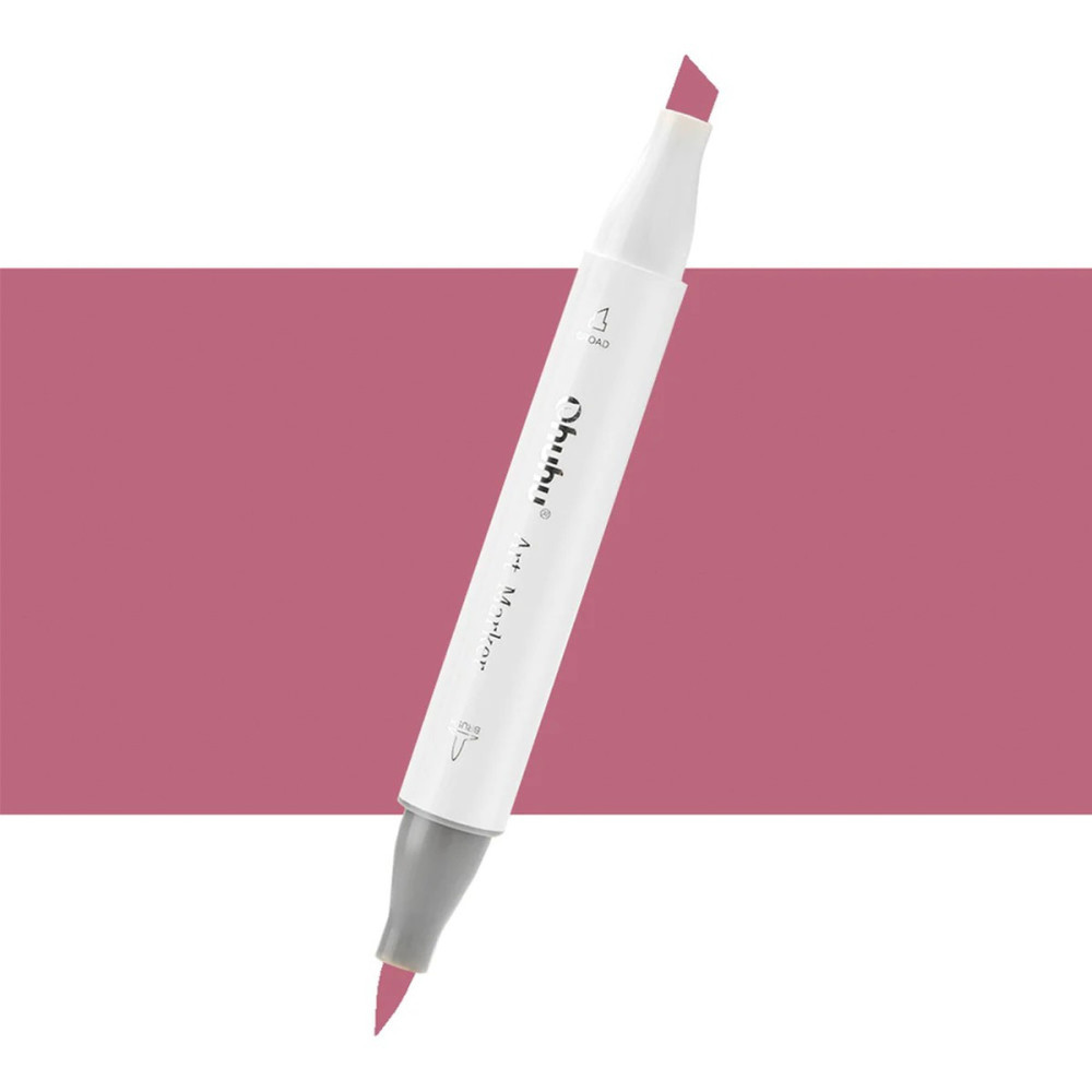 Ohuhu Honolulu Μαρκαδόρος Αλκοόλης Brush & Chisel R280/R57 - Rose Dust