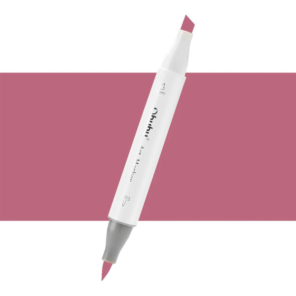 Ohuhu Honolulu Μαρκαδόρος Αλκοόλης Brush & Chisel R280/R57 - Rose Dust