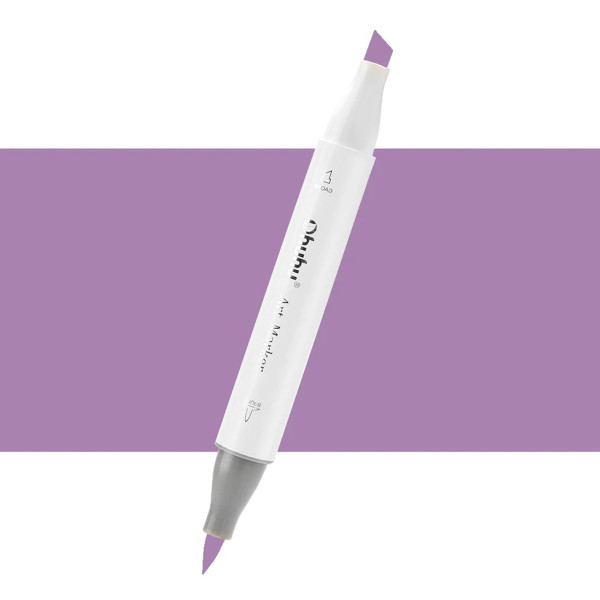 Ohuhu Honolulu Μαρκαδόρος Αλκοόλης Brush & Chisel V060/V29 - Dull Violet