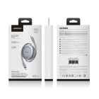 Ugreen L531/65905 Καλώδιο USB-C σε USB-C PD 100W Επαναφερόμενο 1m (Μαύρο)