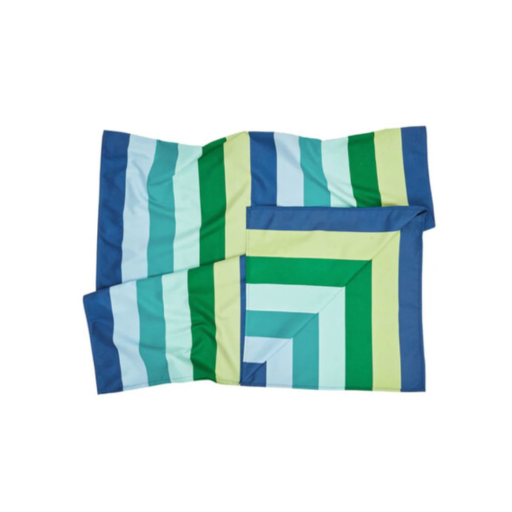 Dock & Bay Cabana Πετσέτα Θαλάσσης Μικροΐνών 200 x 90 cm - Cool Lagoon