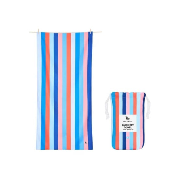 Dock & Bay Cabana Πετσέτα Θαλάσσης Μικροΐνών 200 x 90 cm - Ocean Pavilion