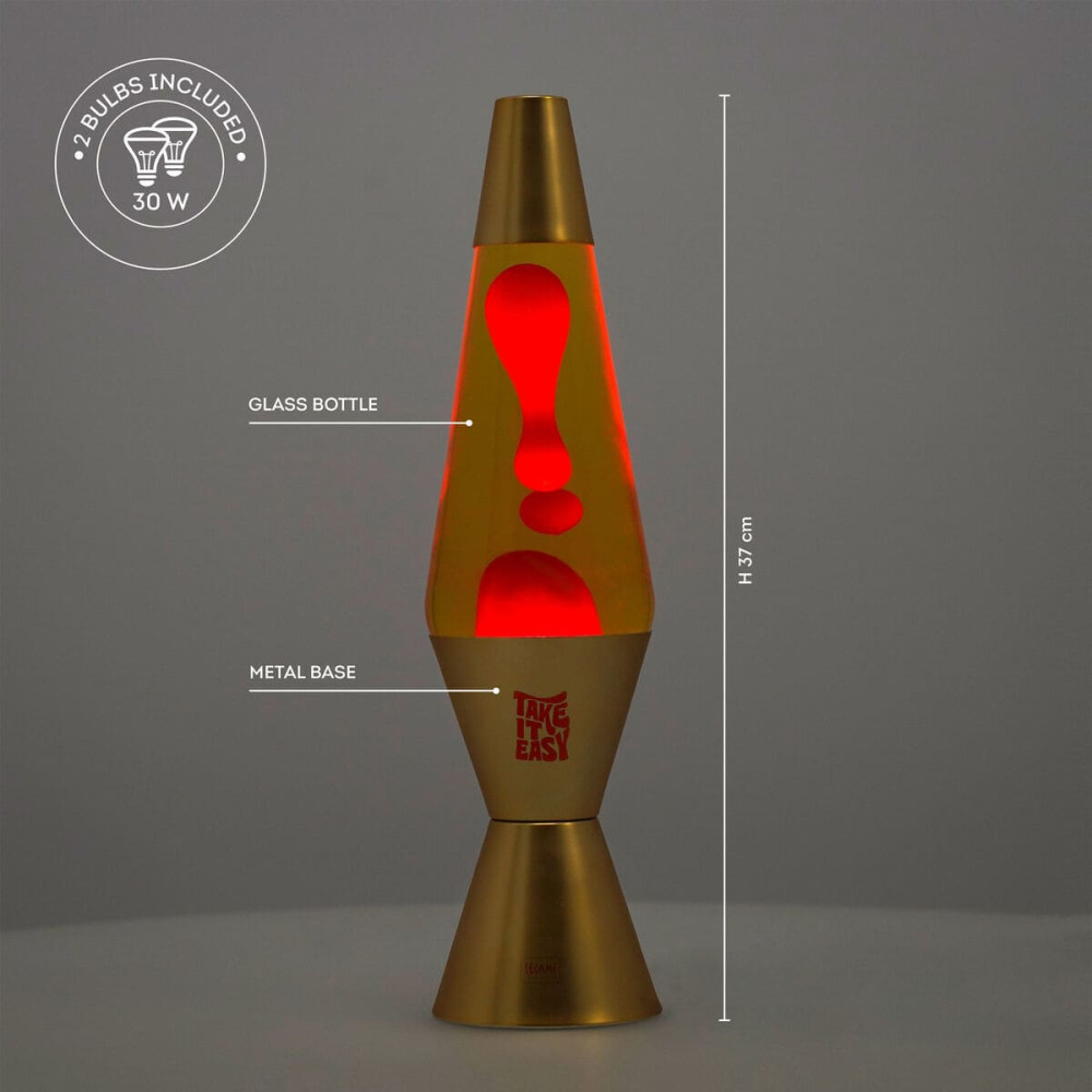 Legami Φωτιστικό Gold Lava Lamp - Magmastic!
