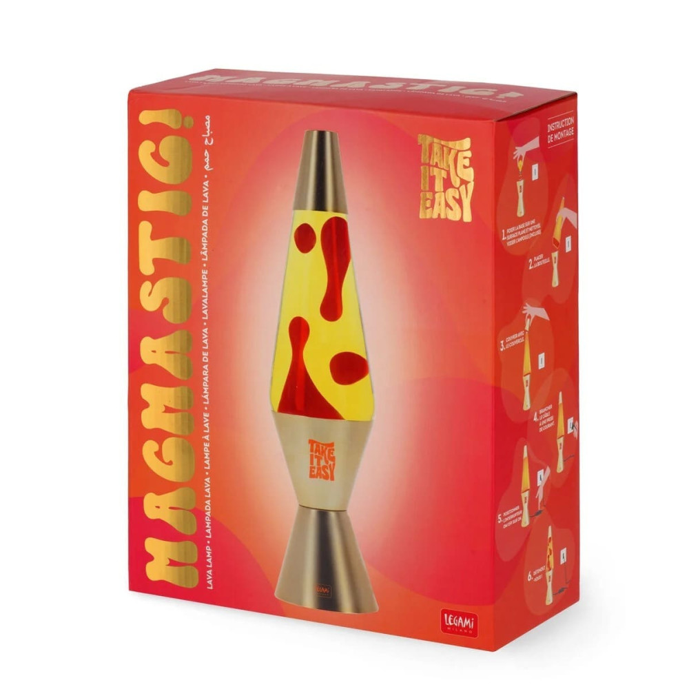 Legami Φωτιστικό Gold Lava Lamp - Magmastic!