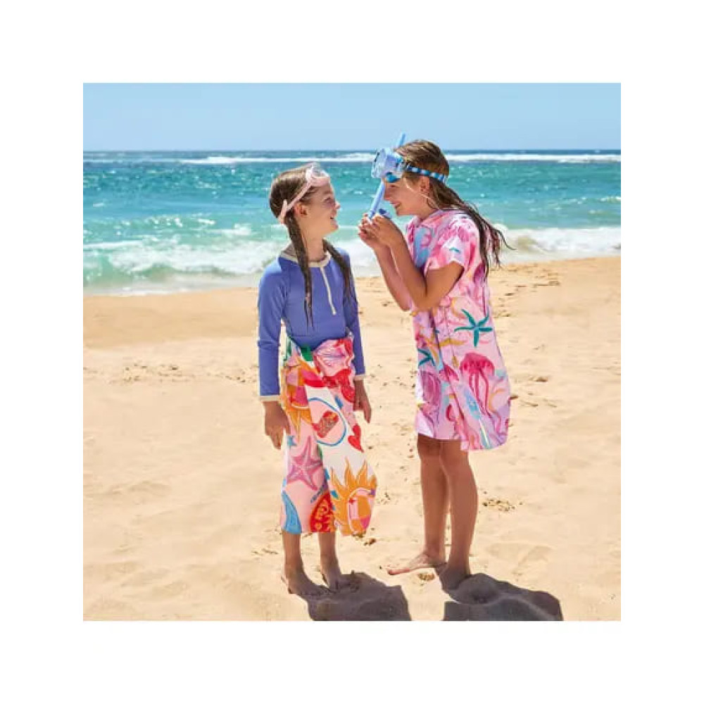 Dock & Bay Cabana Πετσέτα Θαλάσσης Μικροΐνών 160 x 90 cm - Good Vibes