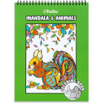 Ohuhu Bleedproof Coloring Book Mandala & Animals