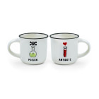 Legami Κούπα Πορσελάνης - Espresso For Two "Poison and Antidote"