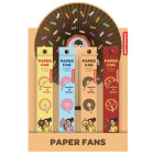 Kikkerland Βεντάλια Food Paper Fans
