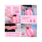 Dock & Bay Αδιάβροχο τσαντάκι παραλίας 5 λίτρων από 100% ανακυκλώσιμα υλικά - Miami Sorbet