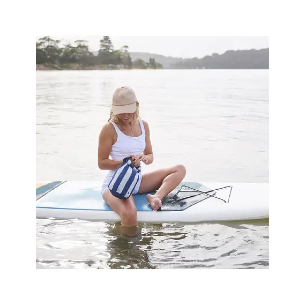 Dock & Bay Αδιάβροχο τσαντάκι παραλίας 5 λίτρων από 100% ανακυκλώσιμα υλικά - Whitsunday Blue