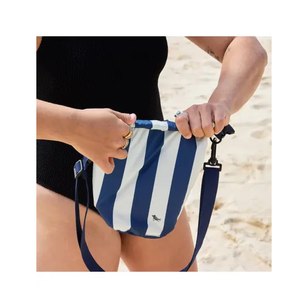 Dock & Bay Αδιάβροχο τσαντάκι παραλίας 5 λίτρων από 100% ανακυκλώσιμα υλικά - Whitsunday Blue